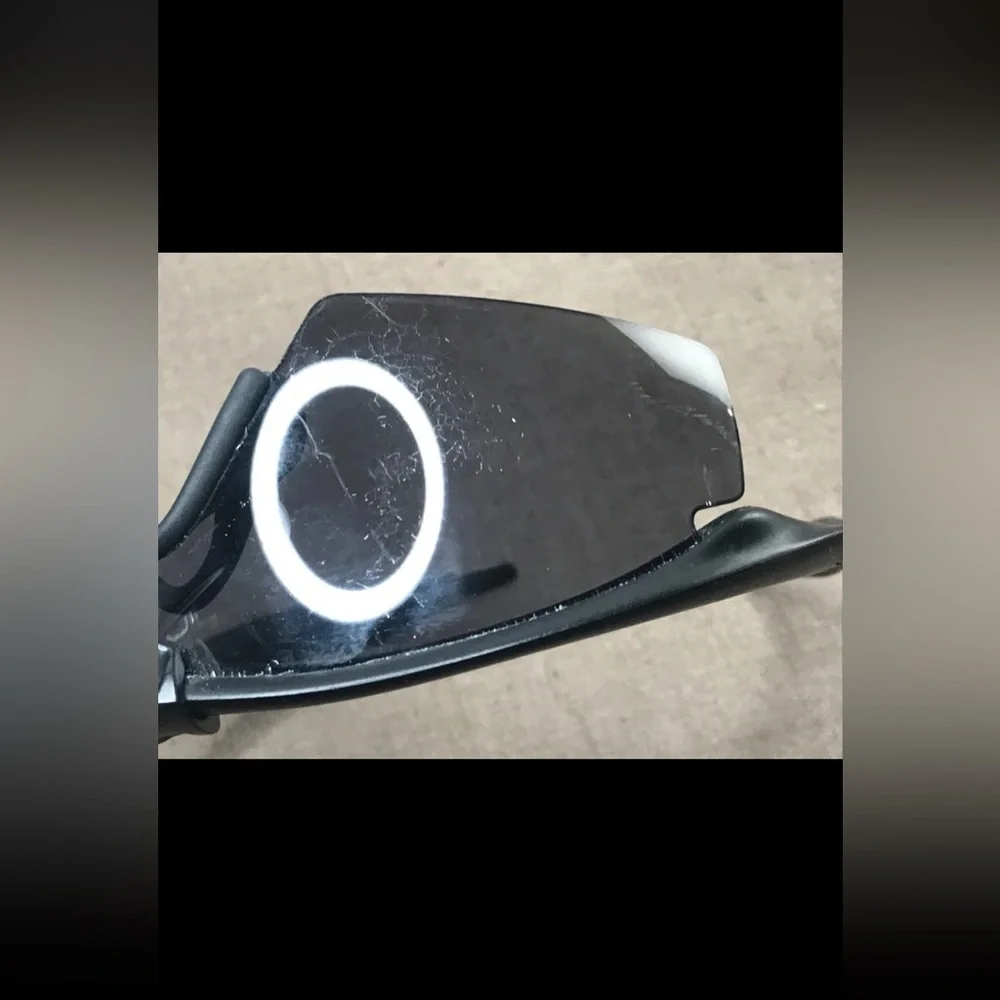 Made in USA Oakley M Frame Z87 Black Wrap Around Sunglasses